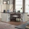 Picture of Palladia L-Desk - Glacier Oak