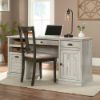 Picture of Barrister Lane Executive Desk - White Plank