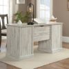 Picture of Barrister Lane Executive Desk - White Plank