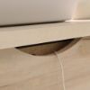 Picture of Willow Place Single Pedestal Desk - Pacific Maple