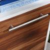 Picture of Vista Key Single Pedestal Desk - Blaze Acacia