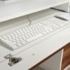 Picture of Vista Key Single Pedestal Desk - Blaze Acacia