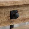 Picture of Steel River Desk - Milled Mesquite