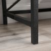 Picture of Steel River Desk - Milled Mesquite