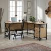 Picture of Steel River L-Desk - Milled Mesquite