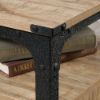 Picture of Steel River L-Desk - Milled Mesquite
