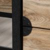 Picture of Steel River L-Desk - Milled Mesquite