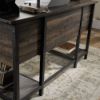 Picture of Steel River Double Pedestal Desk - Carbon Oak