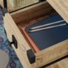 Picture of Steel River Double Pedestal Desk - Milled Mesquite