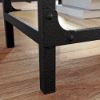 Picture of Steel River Double Pedestal Desk - Milled Mesquite