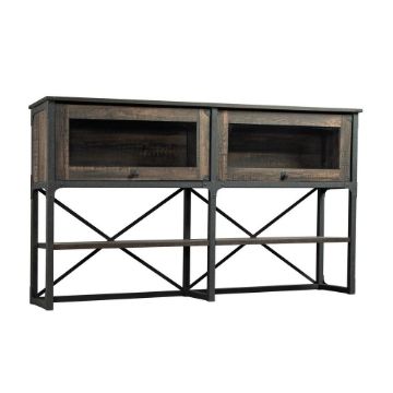 Picture of Steel River Large Hutch - Carbon Oak