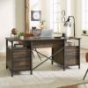 Picture of Steel River Double Pedestal Executive Desk - Carb