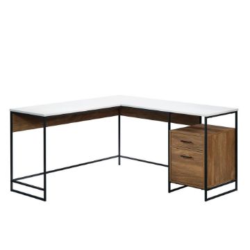 Picture of Tremont Row L Desk - Sindoori Mango