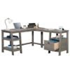 Picture of Trestle L-Desk - Mystic Oak