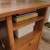 Picture of Union Plain Single Pedestal Desk - Prairie Cherry