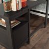 Picture of Trestle L-Desk - Raven Oak