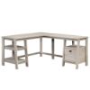 Picture of Trestle L-Desk - Chalked Chestnut