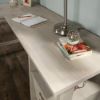 Picture of Trestle L-Desk - Chalked Chestnut