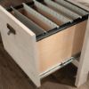 Picture of Trestle L-Desk - Chalked Chestnut