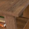 Picture of Trestle L-Desk - Vintage Oak