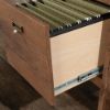 Picture of Trestle L-Desk - Vintage Oak