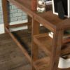 Picture of Trestle L-Desk - Vintage Oak