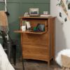 Picture of Union Plain 3 Drawer Secretary Desk - Prairie Cher