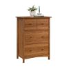 Picture of Union Plain 3 Drawer Secretary Desk - Prairie Cher