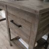 Picture of Summit Station Single Pedestal Desk - Pebble Pine