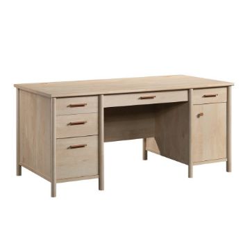 Picture of Whitaker Point 66" Executive Desk - Natural Maple