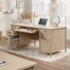 Picture of Whitaker Point 66" Executive Desk - Natural Maple