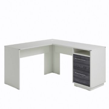 Picture of Vista Key L-Desk - Misted Elm