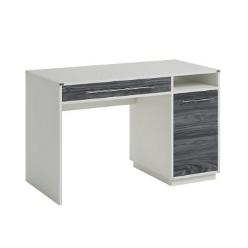 Picture of Vista Key Single Pedestal Desk - Misted Elm
