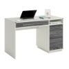 Picture of Vista Key Single Pedestal Desk - Misted Elm