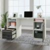 Picture of Vista Key Executive Desk - Misted Elm