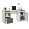 Picture of Vista Key Executive Desk - Misted Elm