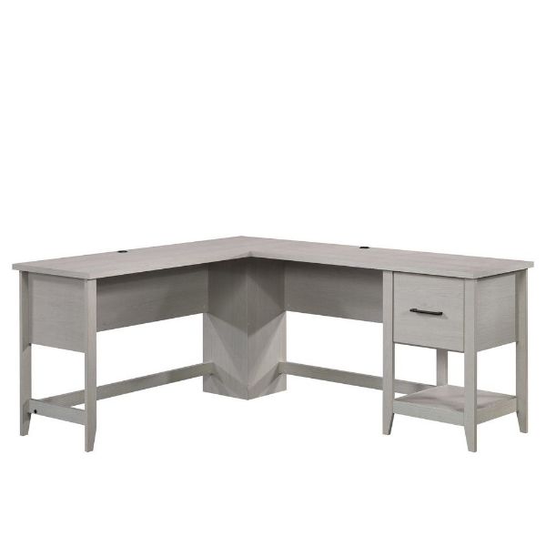 Picture of Summit Station L Desk - Glacier Oak