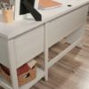 Picture of Summit Station L Desk - Glacier Oak
