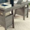Picture of Trestle Executive Trestle Desk - Mystic Oak