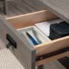 Picture of Trestle Executive Trestle Desk - Mystic Oak