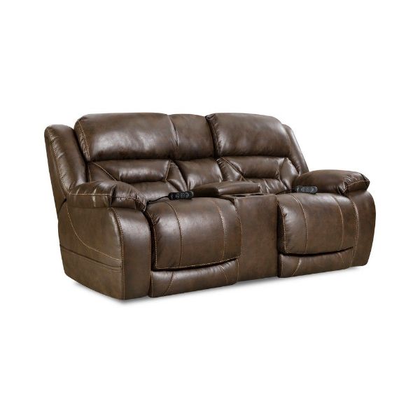 Picture of Enterprise Triple Power Reclining Loveseat - Walnut