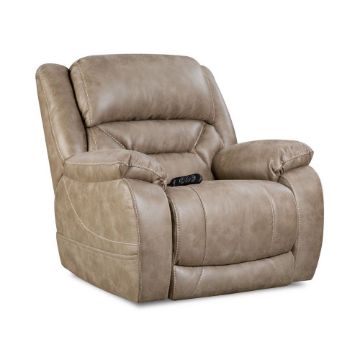 Picture of Enterprise Triple Power Wall Saver Recliner - Mushroom