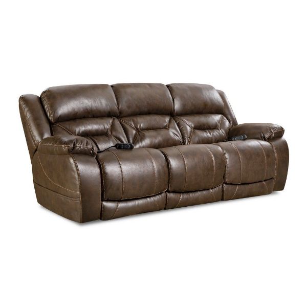 Picture of Enterprise Triple Power Reclining Sofa - Walnut