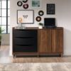Picture of Harvey Park Entertainment Credenza - Grand Walnut
