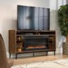 Picture of Harvey Park Entertainment Fireplace Credenza - Grand Walnut