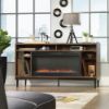 Picture of Harvey Park Entertainment Fireplace Credenza - Grand Walnut