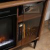Picture of Harvey Park Entertainment Fireplace Credenza - Grand Walnut
