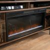 Picture of Harvey Park Entertainment Fireplace Credenza - Grand Walnut