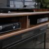 Picture of Harvey Park Entertainment Fireplace Credenza - Grand Walnut