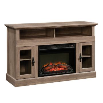 Picture of Barrister Lane Media Fireplace - Salt Oak